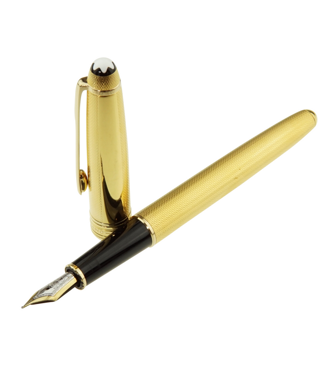 Montblanc Meisterstück Solitaire Gold Plated Füller No.144 Classique