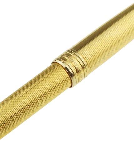 Montblanc Meisterstück Solitaire Gold Plated Füller No.144 Classique