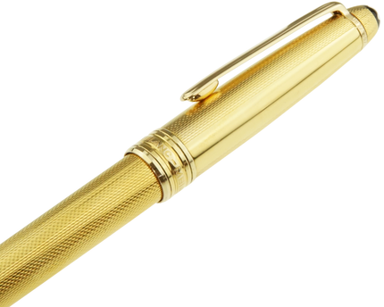 Montblanc Meisterstück Solitaire Gold Plated Füller No.144 Classique - meisterstück-shop.de