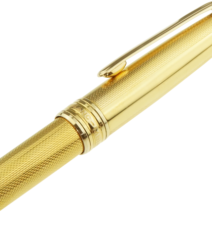 Montblanc Meisterstück Solitaire Gold Plated Füller No.144 Classique