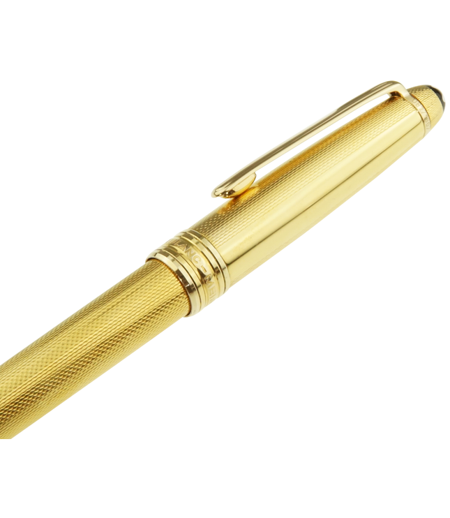 Montblanc Meisterstück Solitaire Gold Plated Füller No.144 Classique