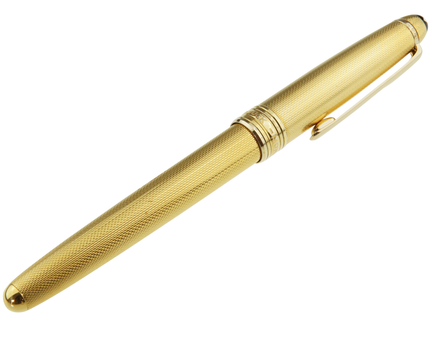 Montblanc Meisterstück Solitaire Gold Plated Füller No.144 Classique - meisterstück-shop.de