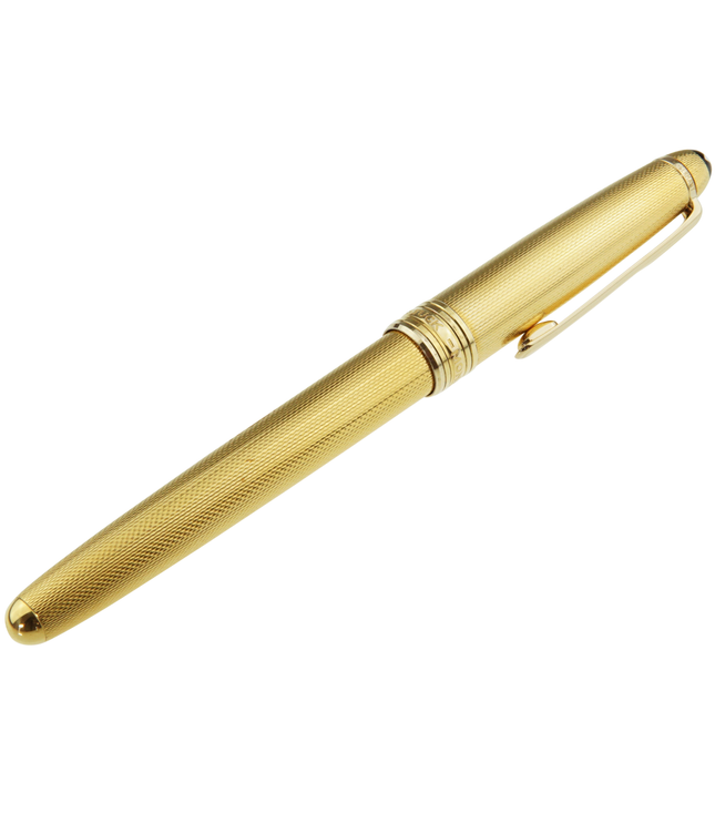 Montblanc Meisterstück Solitaire Gold Plated Füller No.144 Classique