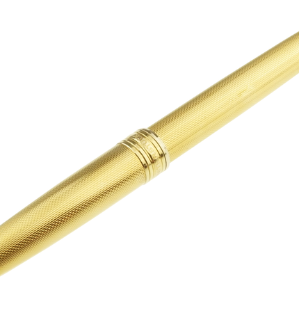 Montblanc Meisterstück Solitaire Gold Plated Füller No.144 Classique