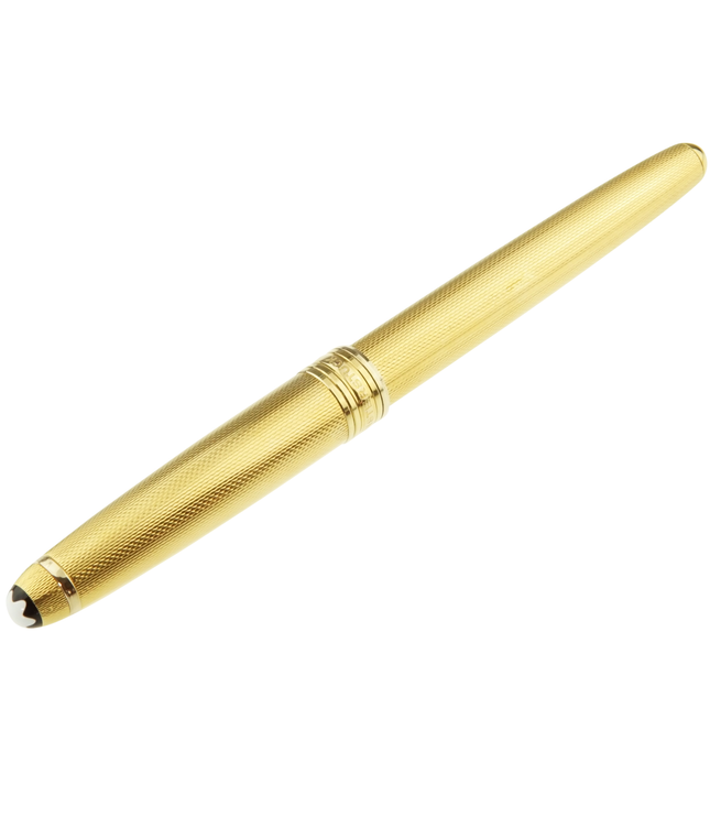 Montblanc Meisterstück Solitaire Gold Plated Füller No.144 Classique
