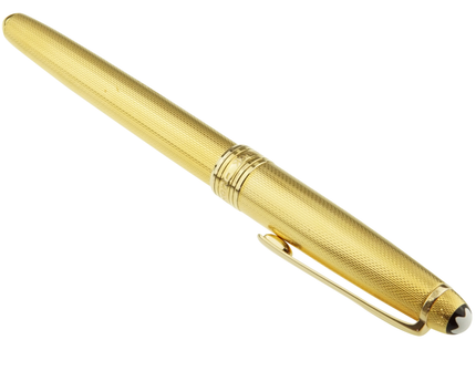 Montblanc Meisterstück Solitaire Gold Plated Füller No.144 Classique - meisterstück-shop.de