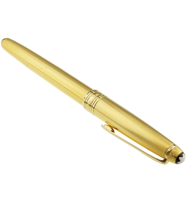 Montblanc Meisterstück Solitaire Gold Plated Füller No.144 Classique
