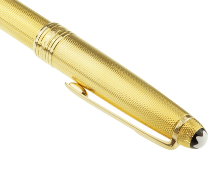 Montblanc Meisterstück Solitaire Gold Plated Füller No.144 Classique - meisterstück-shop.de
