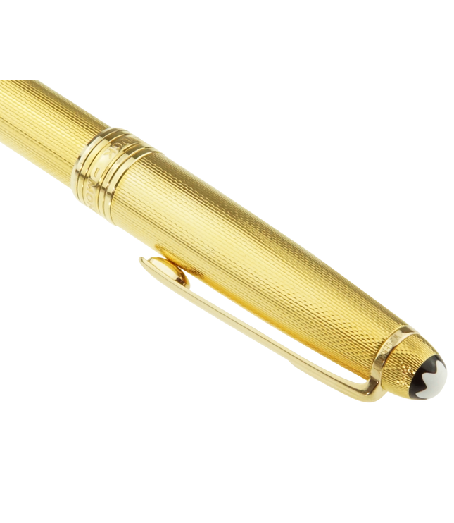 Montblanc Meisterstück Solitaire Gold Plated Füller No.144 Classique