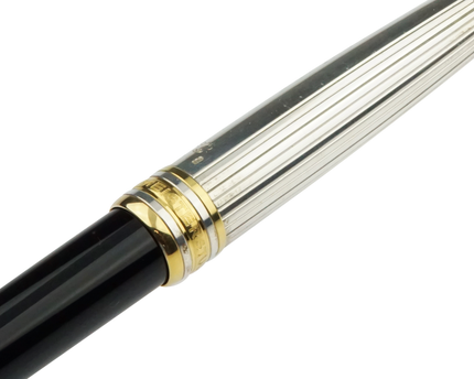Montblanc Meisterstück Solitaire Doué 925er Sterling Silber Füller No.144 Classique - meisterstück-shop.de