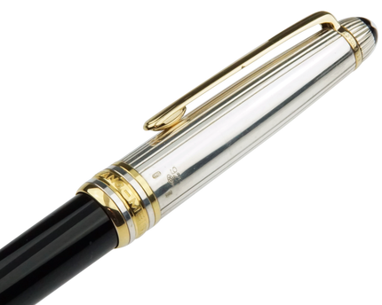 Montblanc Meisterstück Solitaire Doué 925er Sterling Silber Füller No.144 Classique - meisterstück-shop.de