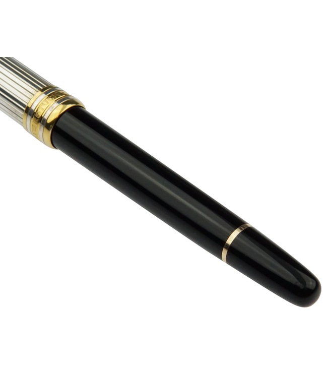 Montblanc Meisterstück Solitaire Doué 925er Sterling Silber Füller No.144 Classique