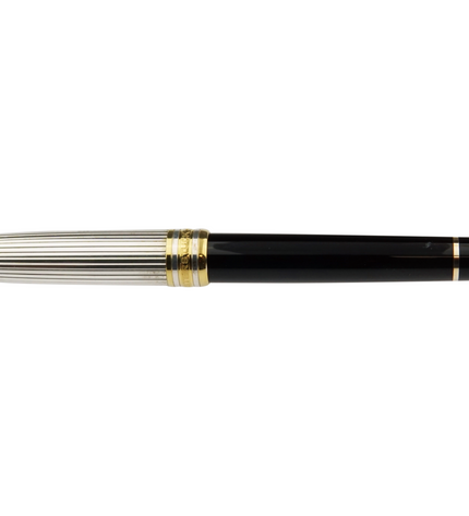 Montblanc Meisterstück Solitaire Doué 925er Sterling Silber Füller No.144 Classique