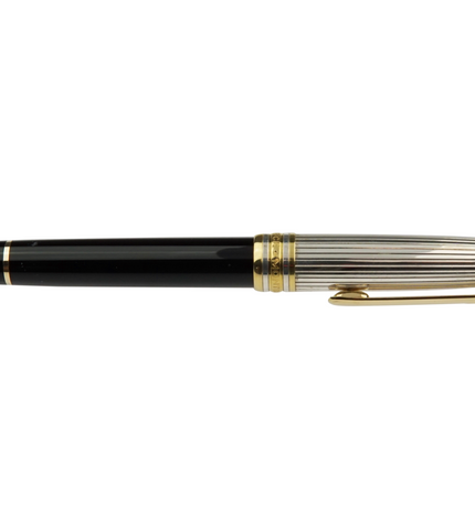 Montblanc Meisterstück Solitaire Doué 925er Sterling Silber Füller No.144 Classique