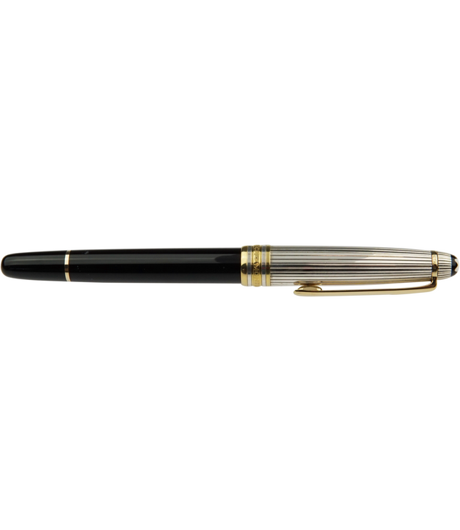 Montblanc Meisterstück Solitaire Doué 925er Sterling Silber Füller No.144 Classique