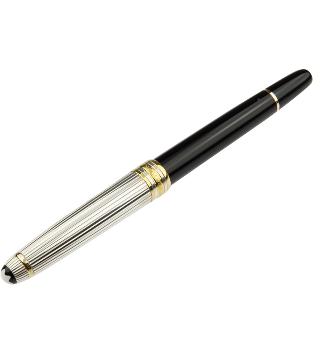 Montblanc Meisterstück Solitaire Doué 925er Sterling Silber Füller No.144 Classique