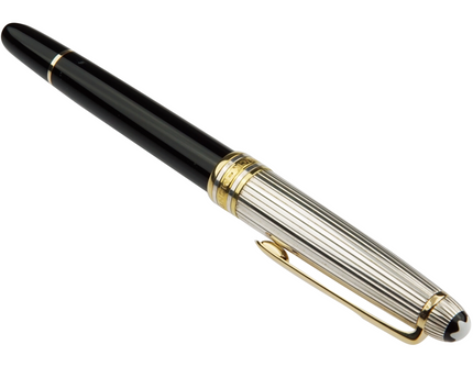 Montblanc Meisterstück Solitaire Doué 925er Sterling Silber Füller No.144 Classique - meisterstück-shop.de