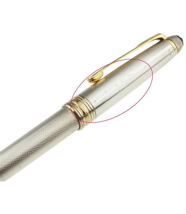 Montblanc Meisterstück Solitaire 925er Sterling Silber Kugelschreiber No.164 Classique