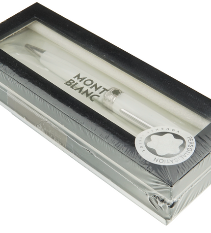 Montblanc Meisterstück White Solitaire Kugelschreiber No.164 Classique - Sealed