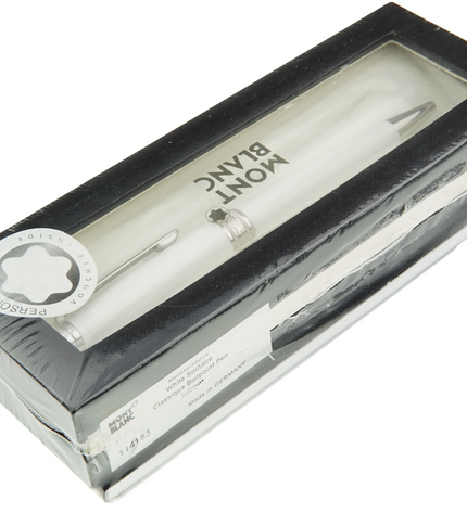 Montblanc Meisterstück White Solitaire Kugelschreiber No.164 Classique - Sealed