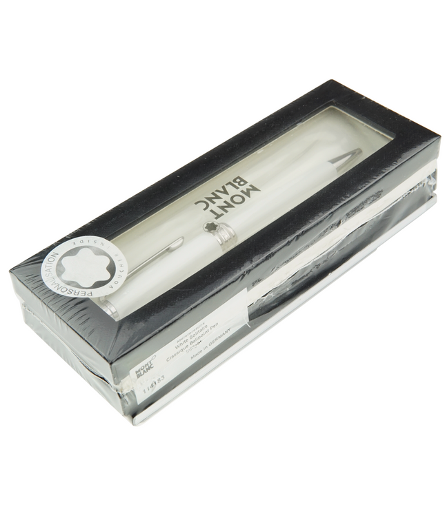 Montblanc Meisterstück White Solitaire Kugelschreiber No.164 Classique - Sealed