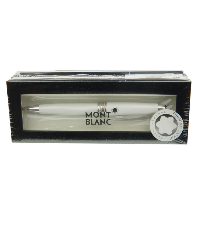 Montblanc Meisterstück White Solitaire Kugelschreiber No.164 Classique - Sealed