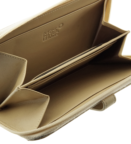Montblanc Leather Goods Ladystar Geldbörse mit Reißverschluss 4cc