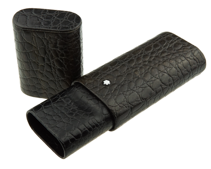 Montblanc Meisterstück Florence 3er Lederetui Schwarz Kroko - meisterstück-shop.de