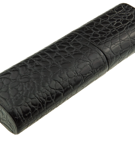 Montblanc Meisterstück Florence 3er Lederetui Schwarz Kroko