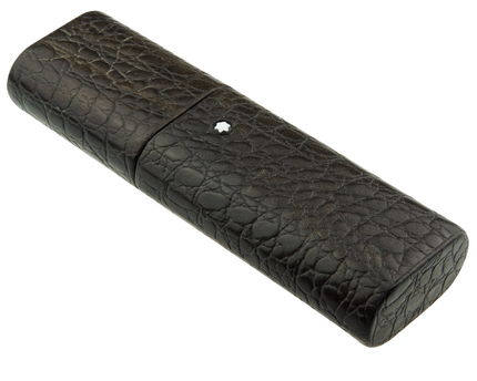 Montblanc Meisterstück Florence 3er Lederetui Schwarz Kroko - meisterstück-shop.de