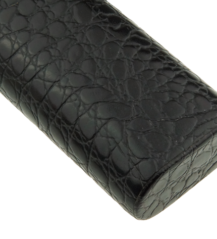 Montblanc Meisterstück Florence 3er Lederetui Schwarz Kroko