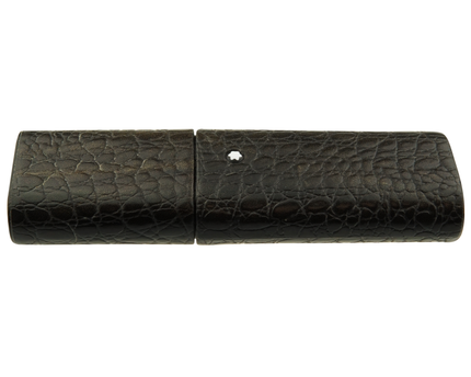 Montblanc Meisterstück Florence 3er Lederetui Schwarz Kroko - meisterstück-shop.de