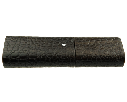 Montblanc Meisterstück Florence 3er Lederetui Schwarz Kroko - meisterstück-shop.de