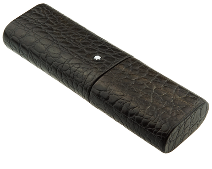 Montblanc Meisterstück Florence 3er Lederetui Schwarz Kroko - meisterstück-shop.de
