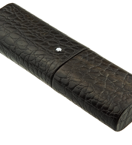 Montblanc Meisterstück Florence 3er Lederetui Schwarz Kroko