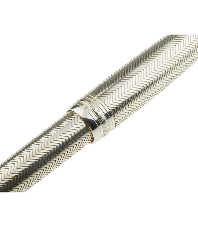 Montblanc Meisterstück Solitaire Silver Barley Kugelschreiber No.161 LeGrand