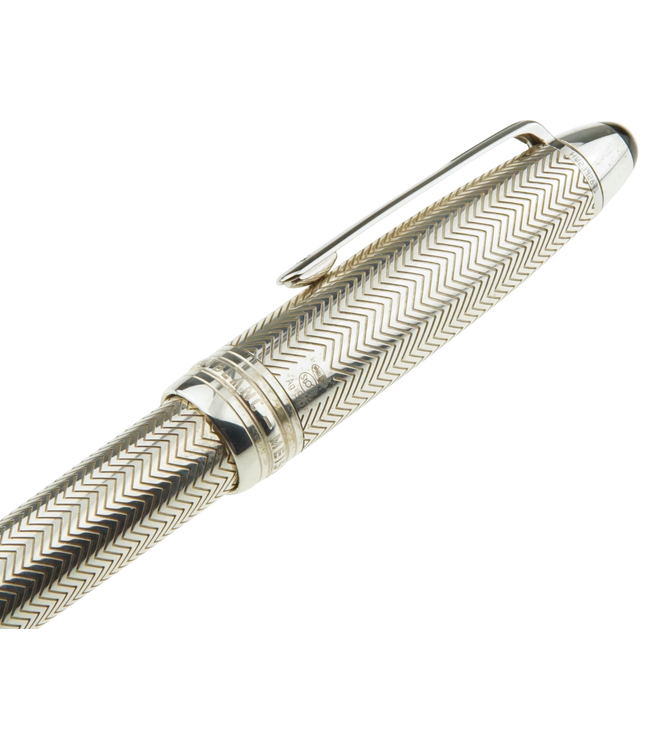 Montblanc Meisterstück Solitaire Silver Barley Kugelschreiber No.161 LeGrand