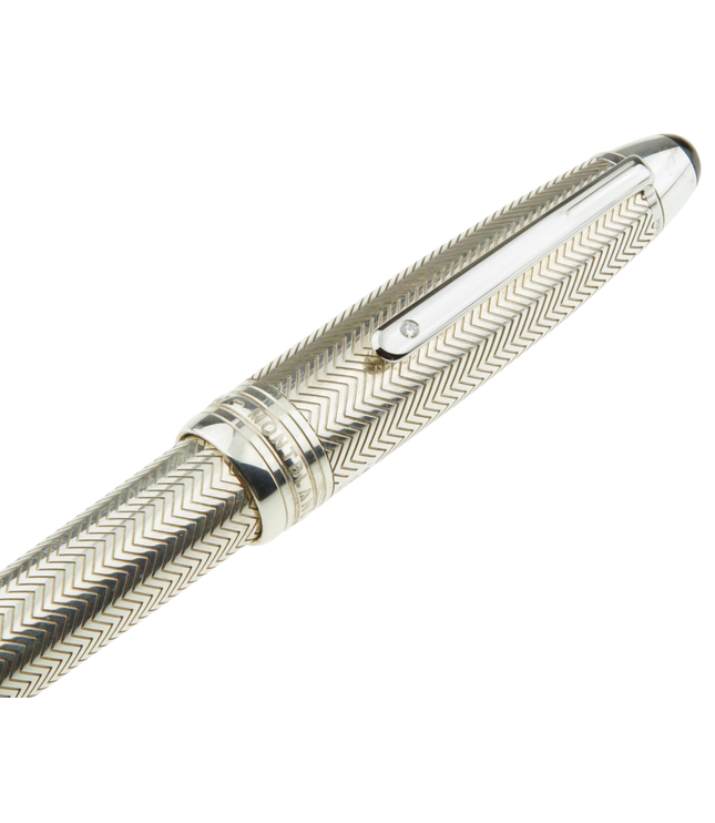 Montblanc Meisterstück Solitaire Silver Barley Kugelschreiber No.161 LeGrand