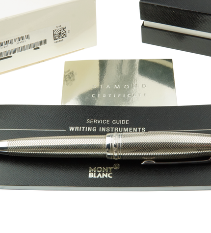 Montblanc Meisterstück Solitaire Silver Barley Kugelschreiber No.161 LeGrand