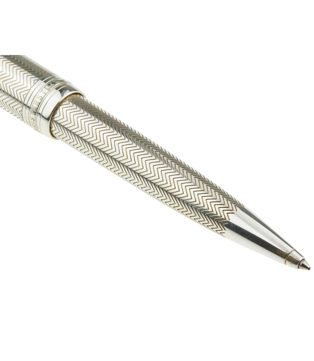 Montblanc Meisterstück Solitaire Silver Barley Kugelschreiber No.161 LeGrand