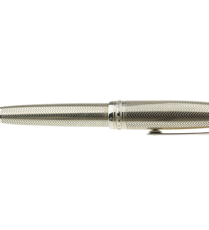 Montblanc Meisterstück Solitaire Silver Barley Kugelschreiber No.161 LeGrand