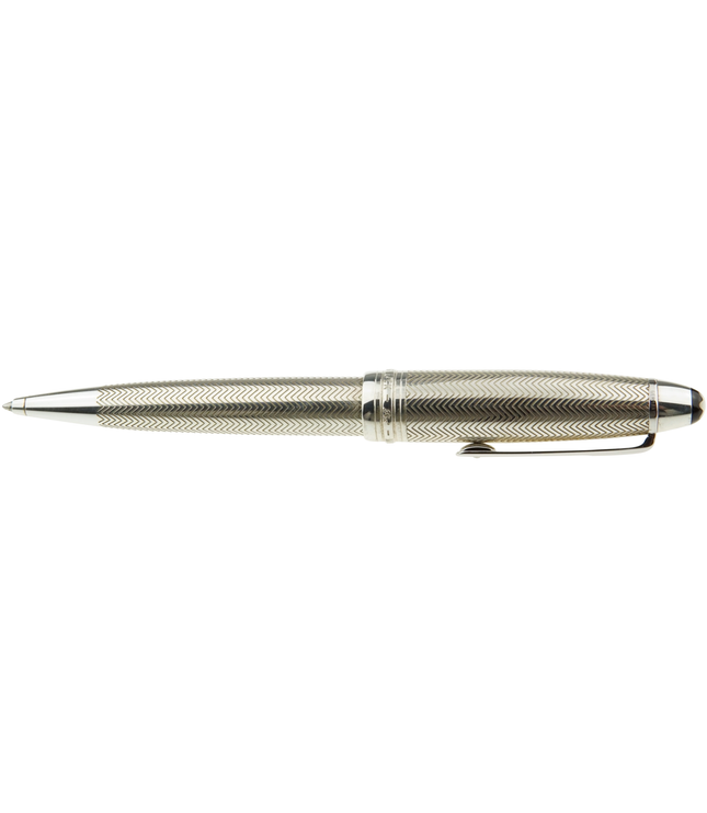 Montblanc Meisterstück Solitaire Silver Barley Kugelschreiber No.161 LeGrand