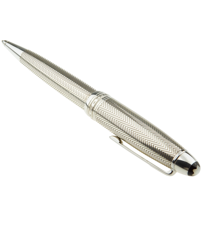 Montblanc Meisterstück Solitaire Silver Barley Kugelschreiber No.161 LeGrand