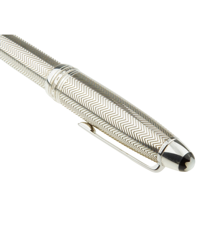 Montblanc Meisterstück Solitaire Silver Barley Kugelschreiber No.161 LeGrand