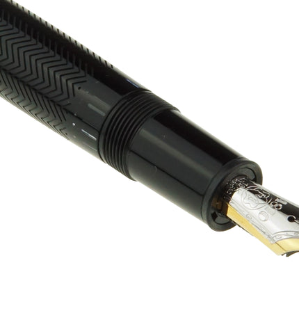 Montblanc Meisterstück Solitaire Doué Silver Barley Füller No.146 LeGrand