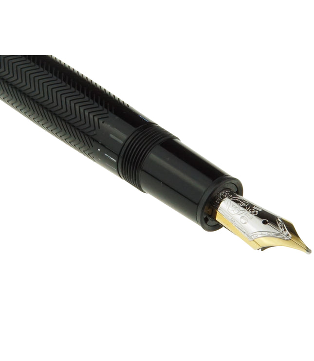 Montblanc Meisterstück Solitaire Doué Silver Barley Füller No.146 LeGrand