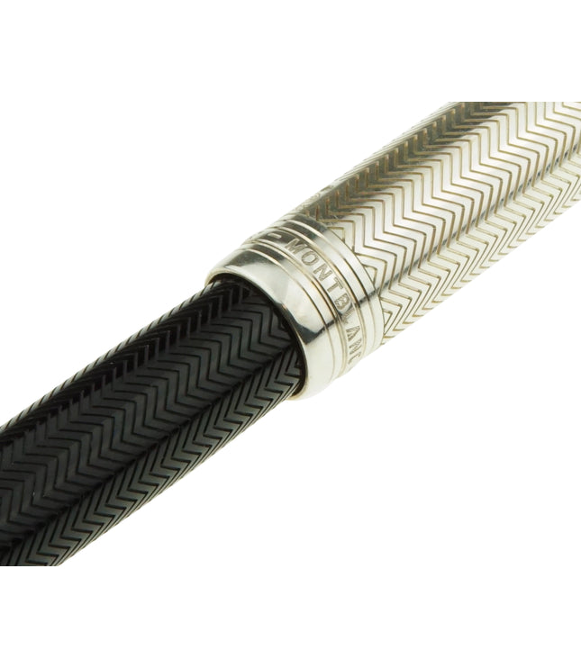 Montblanc Meisterstück Solitaire Doué Silver Barley Füller No.146 LeGrand