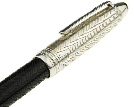Montblanc Meisterstück Solitaire Doué Silver Barley Füller No.146 LeGrand - meisterstück-shop.de
