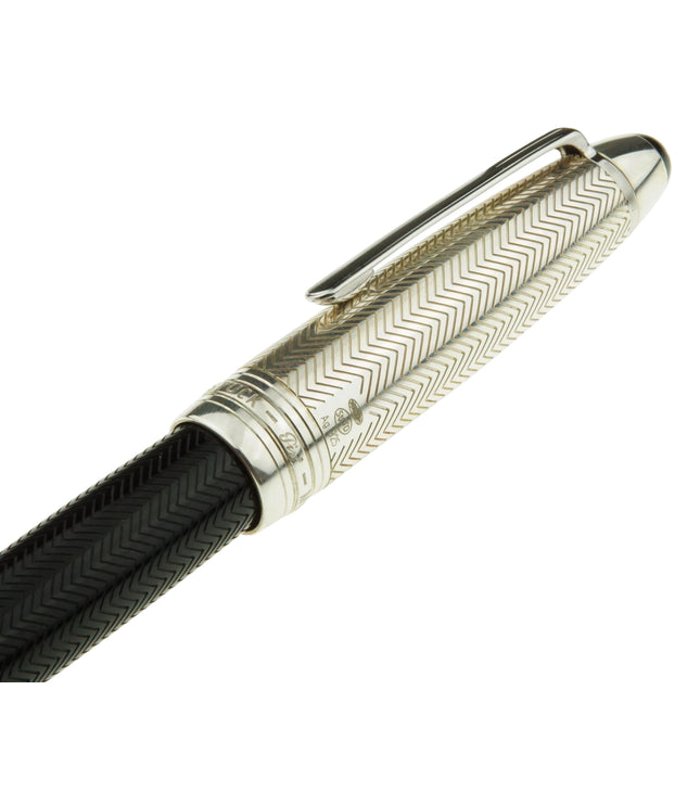 Montblanc Meisterstück Solitaire Doué Silver Barley Füller No.146 LeGrand