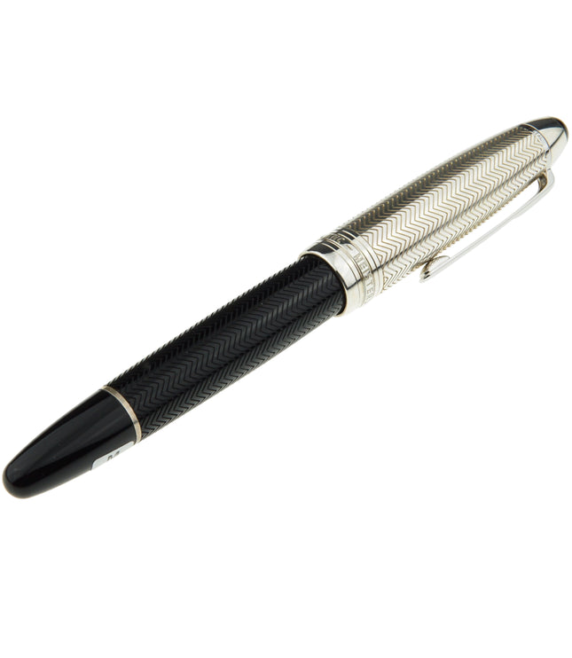 Montblanc Meisterstück Solitaire Doué Silver Barley Füller No.146 LeGrand